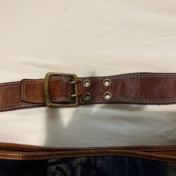 Coach Patchwork Leather Shoulder Bag - Picture 4 of 10